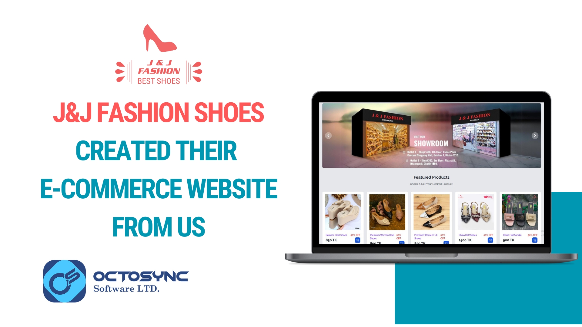 J&J Fashion Shoes Launches New E-Commerce Website in Collaboration with Octosync Software Ltd
